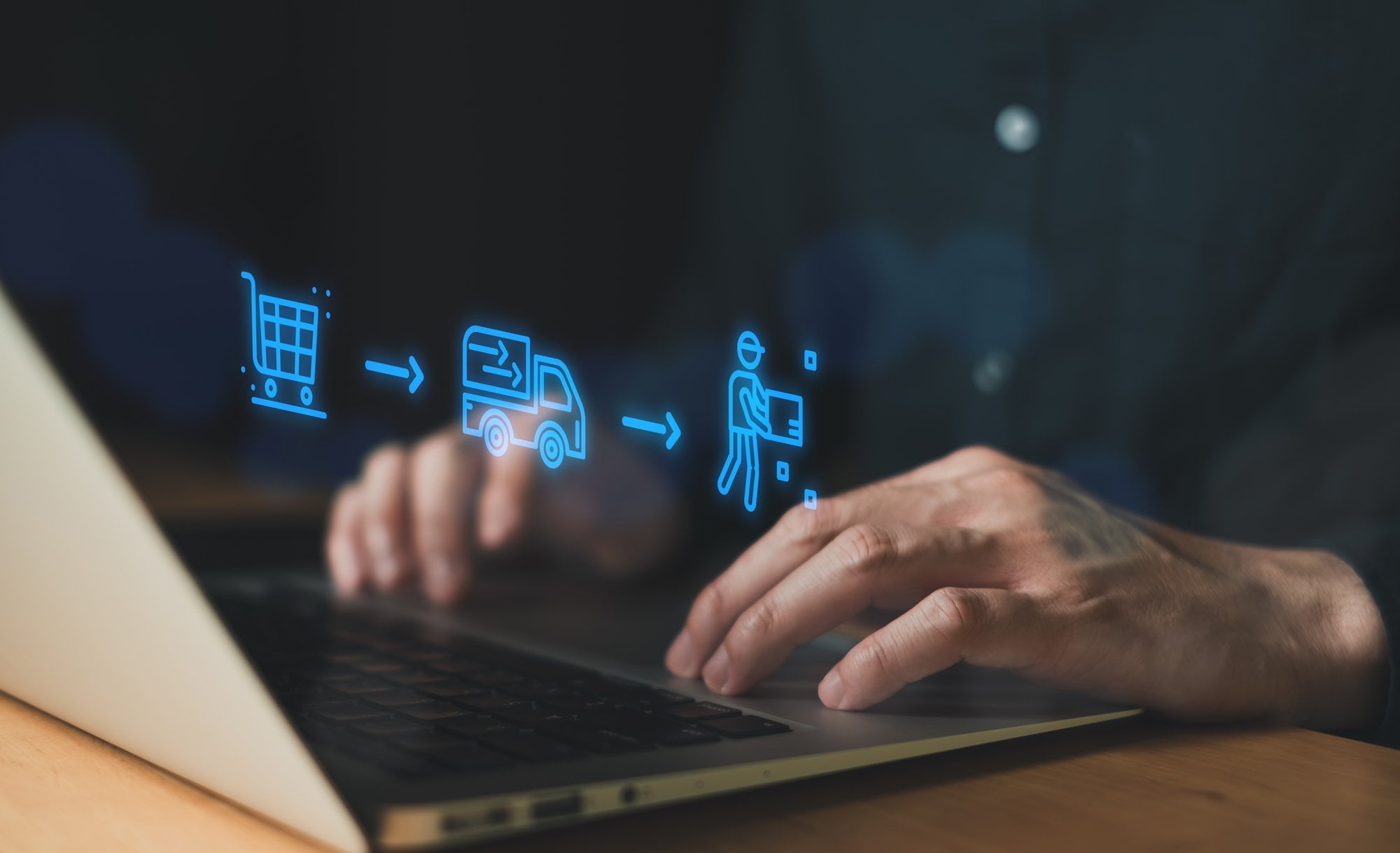 digital representation of ecommerce challenges